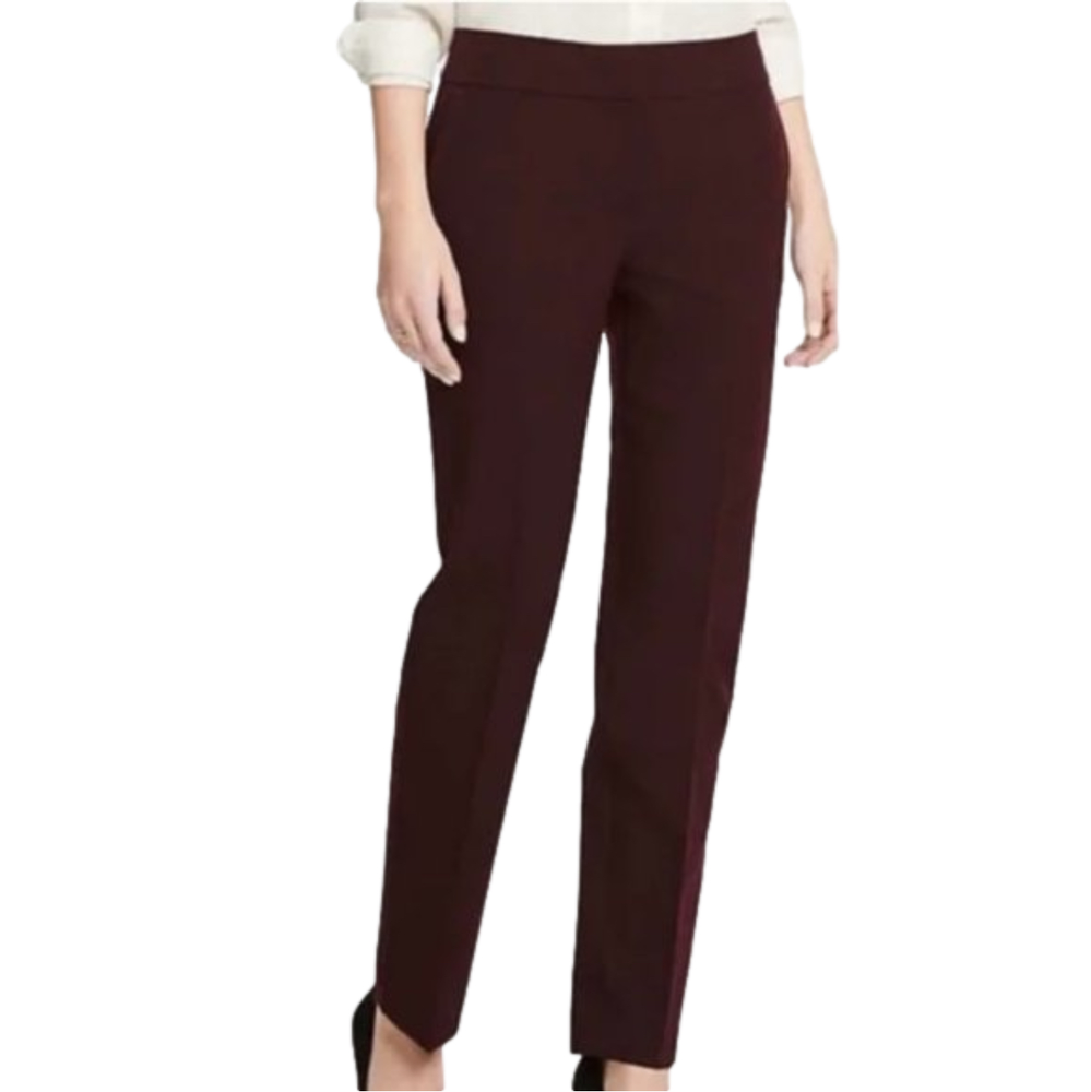 𝅺Ann Taylor Factory Modern Slim Leg Pant - Size 0 (hemmed to be petite length)